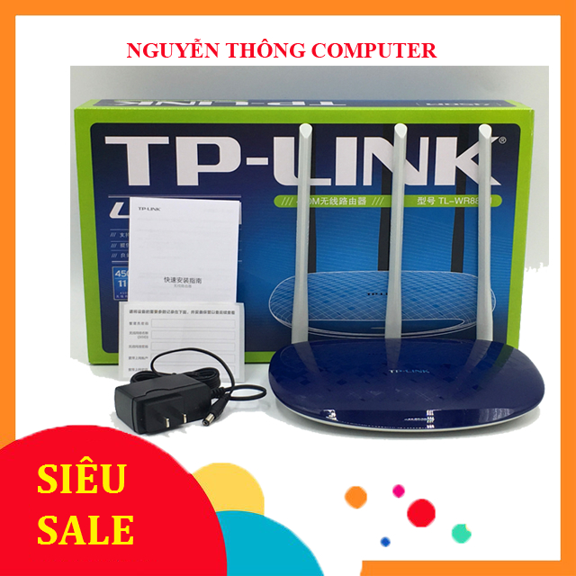Bộ phát wifi TP- LINK TP886 3 râu tốc độ truyền tải 450mbps new box ...
