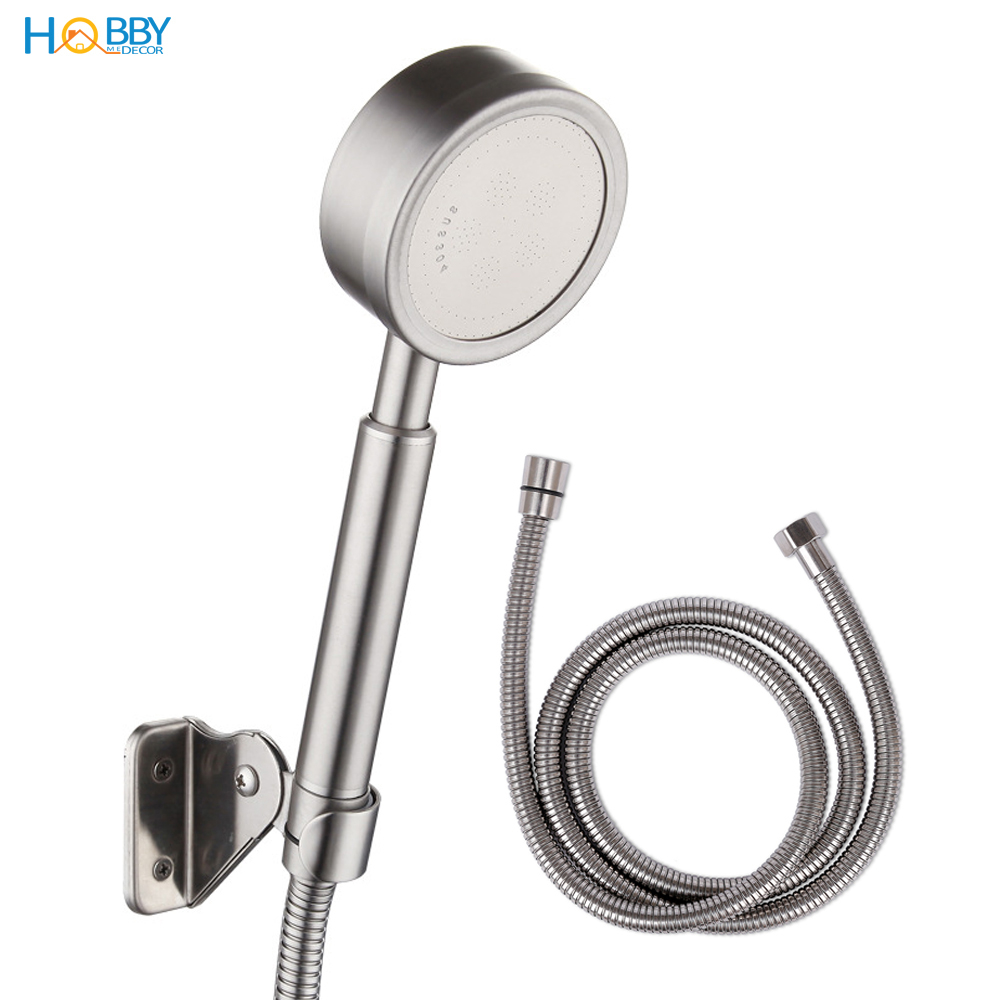 Ảnh Vòi hoa sen cầm tay tăng áp và dây sen inox 304 Hobby Home Decor BST2 1