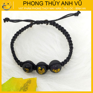 Vòng Tết Chỉ May Mắn Tam Hợp tỵ dậu sửu - Vòng tam hợp quý nhân tỵ dậu sửu - Bảo hành 12 tháng