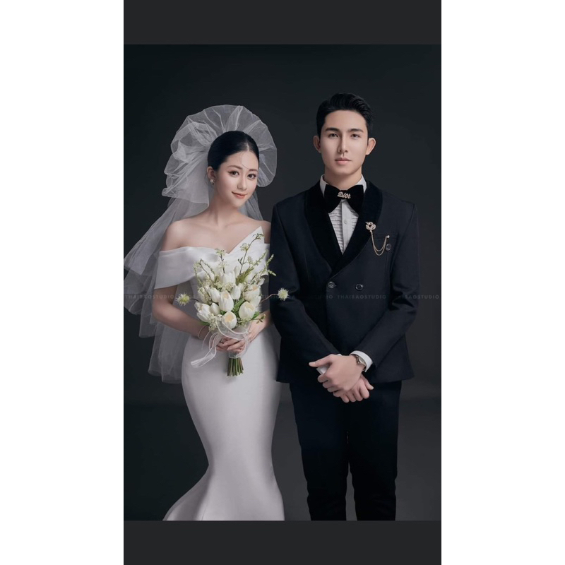 voan phồng cô dâu