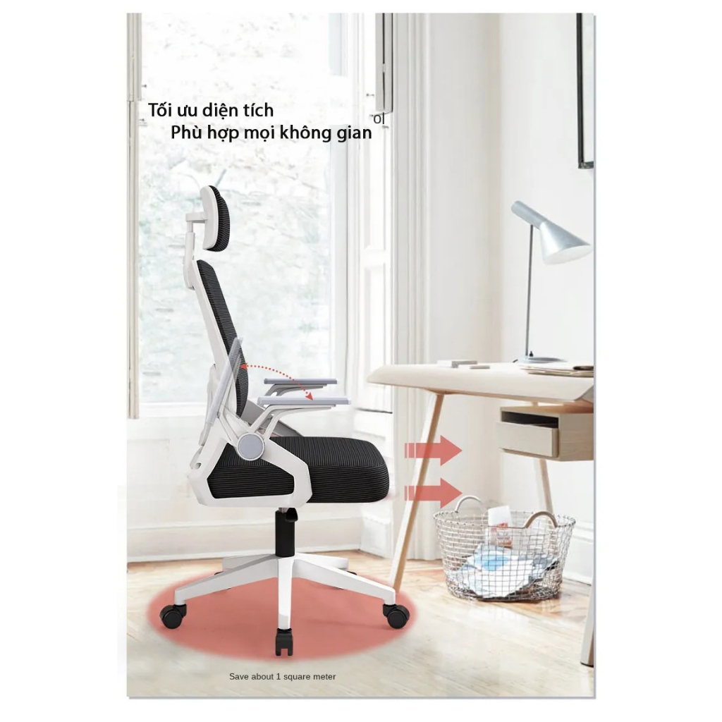 Ghế Xoay văn phòng Công thái học bảo vệ cột sống Thương hiệu VEGOR LIFE OFFICIAL - CTH TS04 | BigBuy360 - bigbuy360.vn
