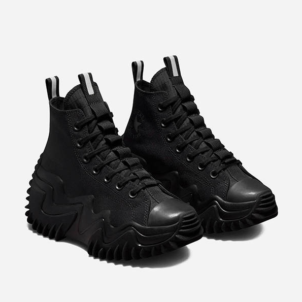 Giày Converse Run Star Motion high top black cao cổ màu đen Full