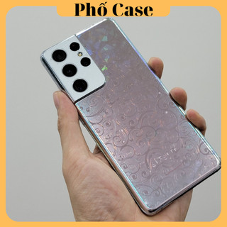 Miếng dán Full lưng viền vân xoắn cầu vồng Samsung S24Ultra S23Ultra S22Ultra S21Ultra Note 20Ultra Note 10plus S23 S22