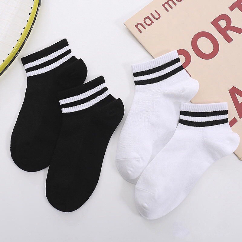 Combo 10 đôi tất hàn quốc cổ thấp B 877