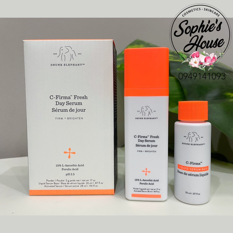 Tinh chất vitamin C Drunk Elephant C Firma Fresh Day Serum Shopee