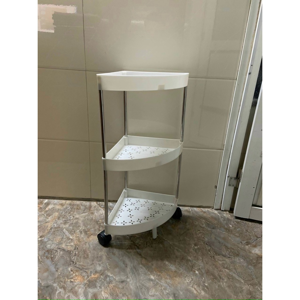 Kệ góc nhà tắm tam giác 3 tầng 4 tầng nhựa Việt Nhật | Giá để đồ nhà bếp | BigBuy360 - bigbuy360.vn