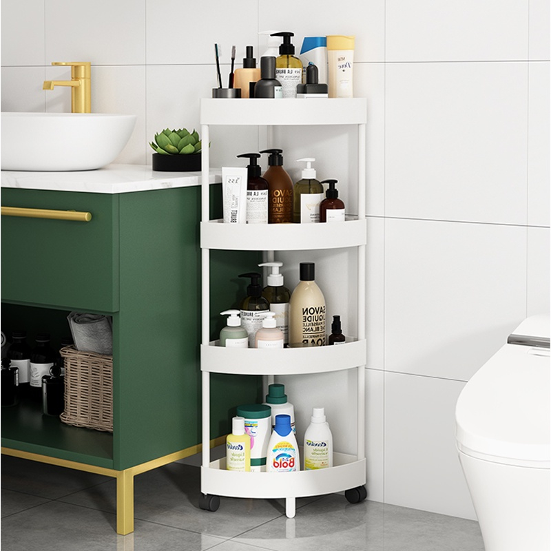 Kệ góc nhà tắm tam giác 3 tầng 4 tầng nhựa Việt Nhật | Giá để đồ nhà bếp | BigBuy360 - bigbuy360.vn