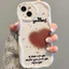 Ốp Điện Thoại Hình Trái Tim Cho iPhone 11 12 7 / 8 7plus 6s 6plus 12Pro 8plus xr xsmax x 11Promax 14 13 11Promax sk1066