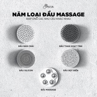 Máy Rửa Mặt. Massage mặt đẩy tinh chất , làm sạch sâu cấp ẩm dưỡng da