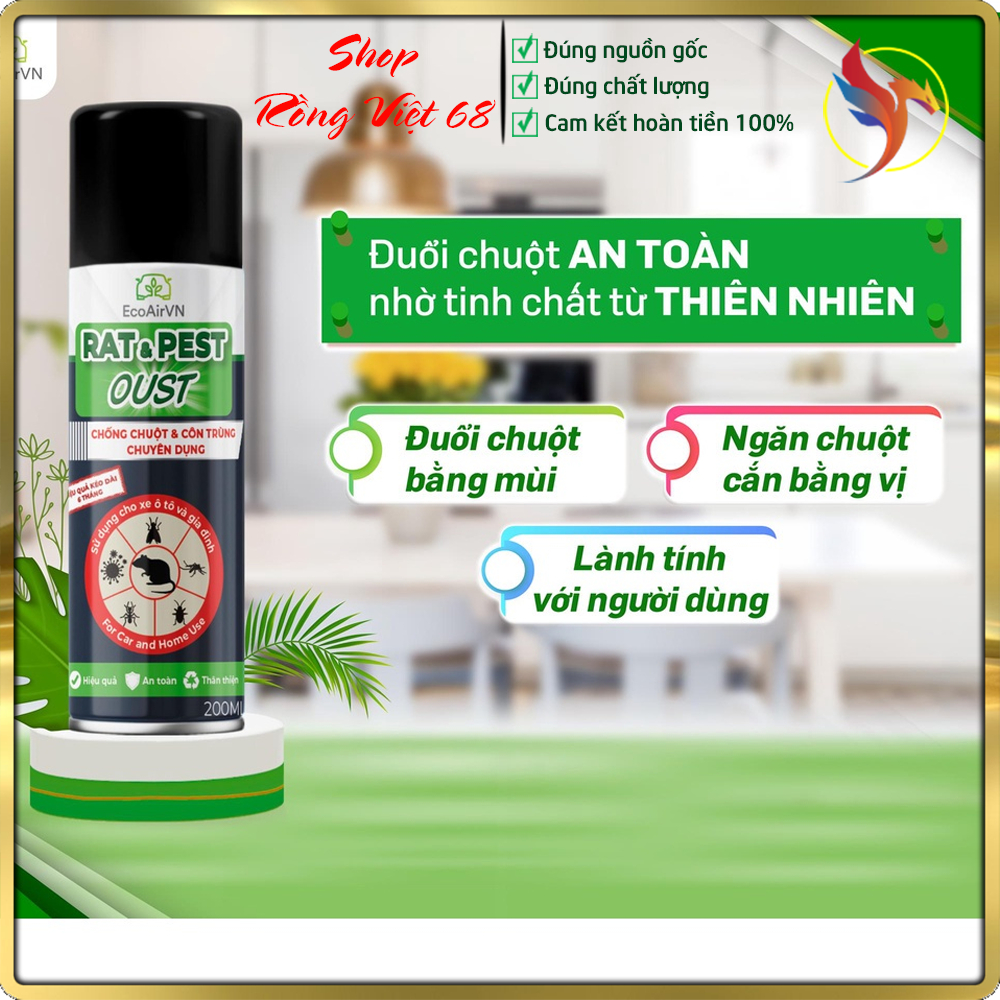 Thuốc Đuổi Chuột Rats and Pest Outs, đuổi chuột tinh chất nồng độ cao ...