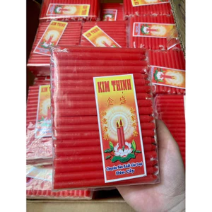 Đèn Cầy Cúng Sao Loại 1 Kích Thước 10cm*0.5cm