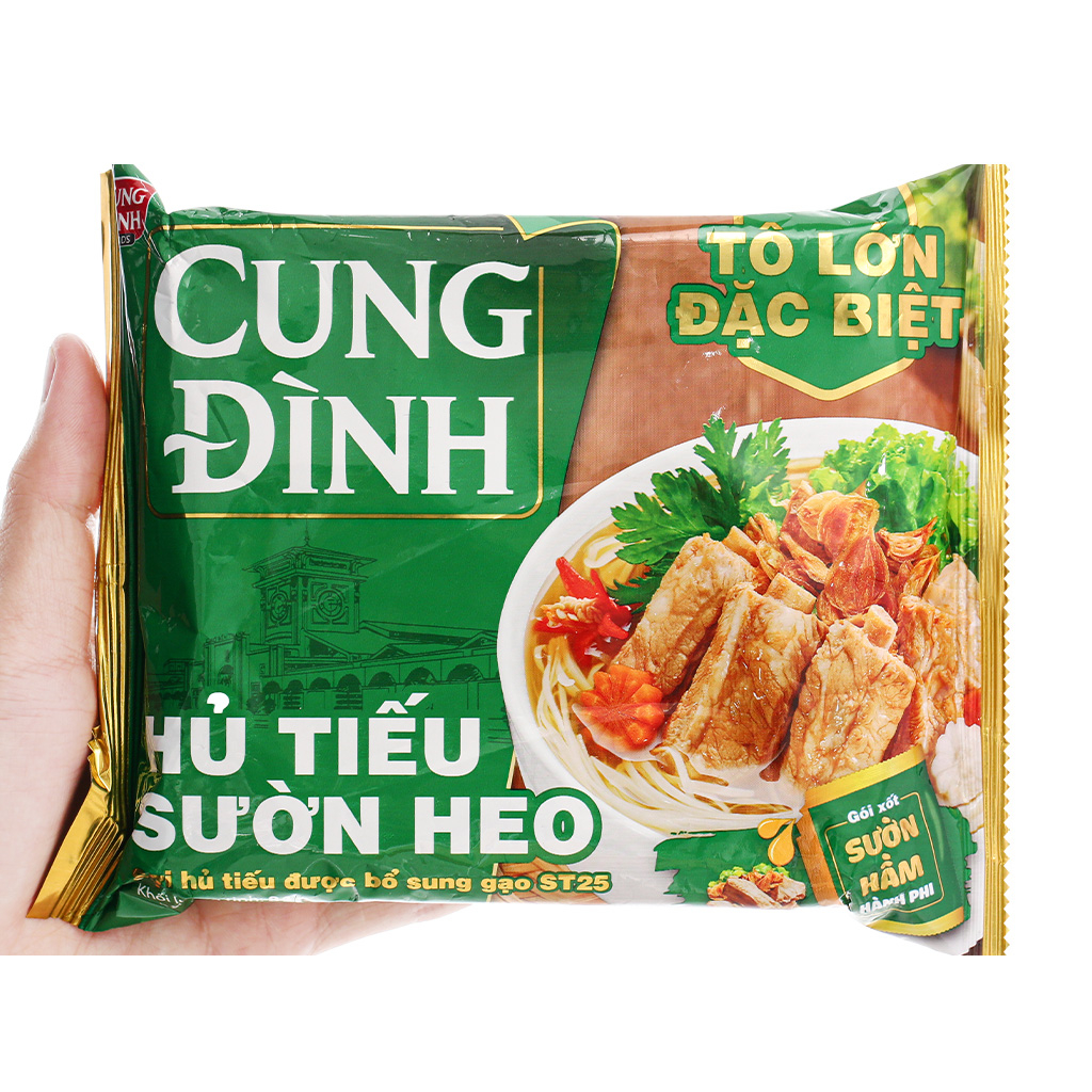 [Combo 15 Gói] Hủ tiếu sườn heo Cung Đình gói 84g | Shopee Việt Nam