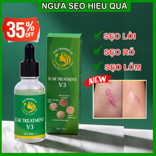 Serum sẹo lồi,sẹo lõm, rỗ lâu năm Treatment V3