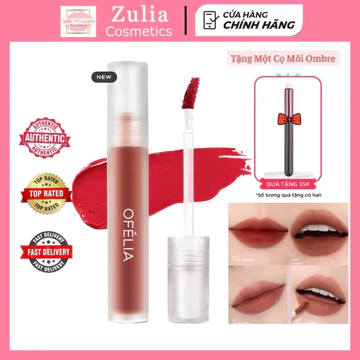 Son Kem Lì Mịn OFÉLIA Uncovered Lip Mousse (4.3g) đại lý phân phối Zulia Cosmetics