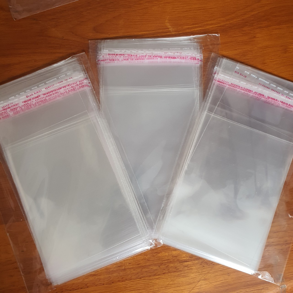 Túi Bóng Kính Dán Miệng 1K size 12×5.4cm tiện lợi tăng tính thẩm mỹ cho ...