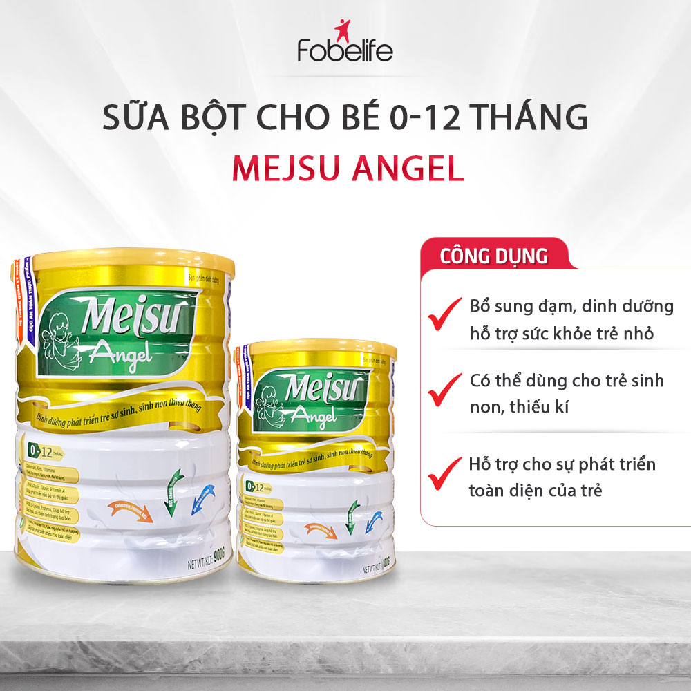 Sữa Bột Mejsu Angel Fobe Cho Bé Dưới 12 Tháng Cung Cấp Dưỡng Chất Hỗ ...