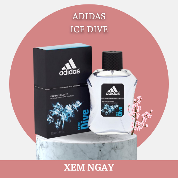 nước hoa nam adidas ice dive 100ml