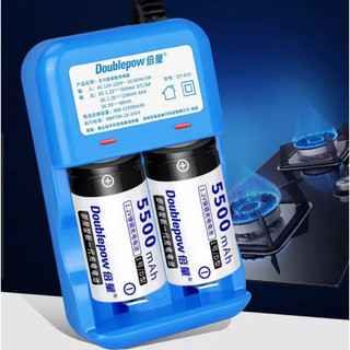 Bộ sạc pin đại , pin tiểu, pin 9v Doublepow đa năng thông minh tự điều chỉnh dòng sạc ngắt khi đầy hàng cao câp