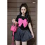 Áo croptop chất cotton khô 3158 dáng rộng - Croptop đắp jean