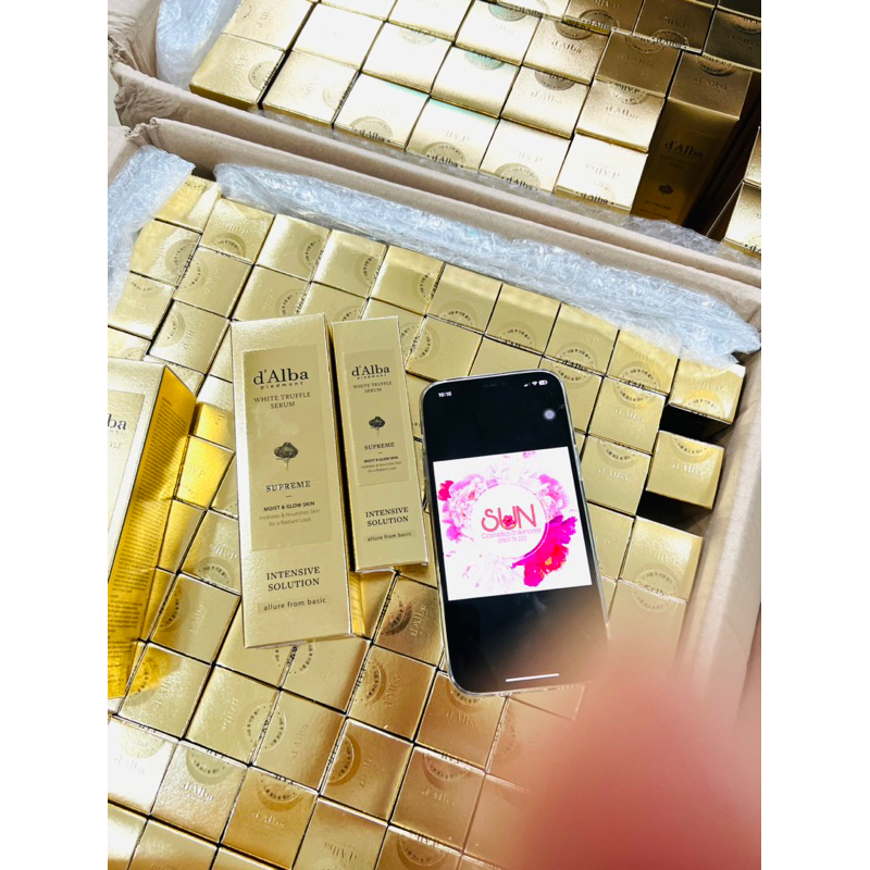 SERUM XỊT KHOÁNG D’ALBA WHITE TRUFFLE SERUM SUPREME/ FIRST SPRAY