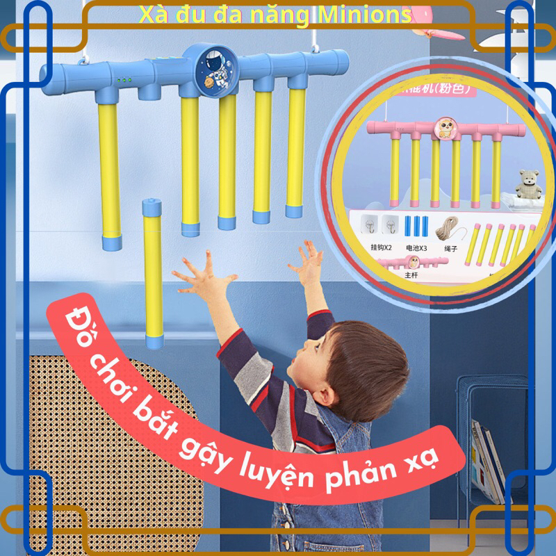 Bộ đồ chơi bắt gậy luyện phản xạ nhanh cho bé - trò chơi Teambuilding ...