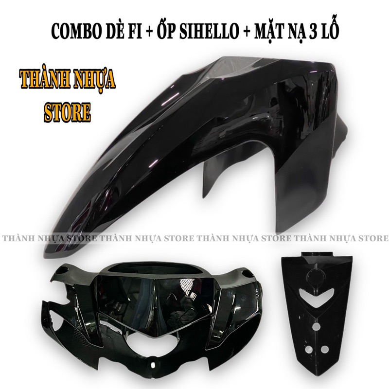 [COMBO] & [LẺ] Dè Fi Ốp sihello Mặt nạ 3 lỗ