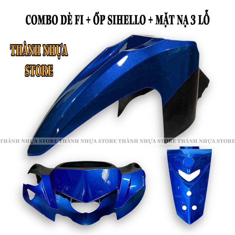 [COMBO] & [LẺ] Dè Fi Ốp sihello Mặt nạ 3 lỗ