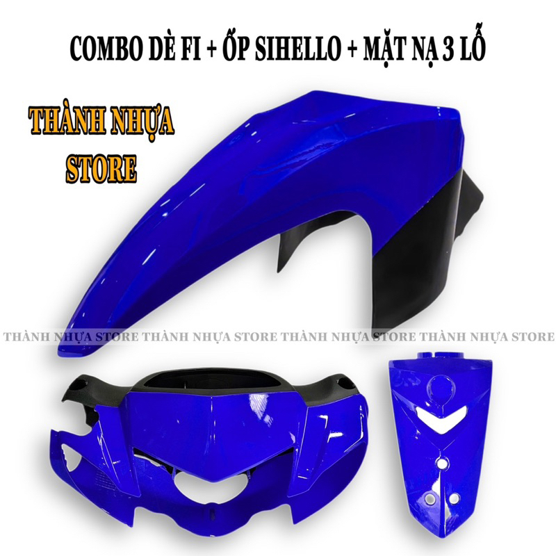[COMBO] & [LẺ] Dè Fi Ốp sihello Mặt nạ 3 lỗ