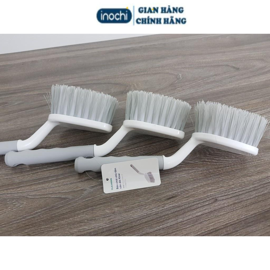 Bàn chải nhà tắm cán dài Inochi Kirei Nhật Bản - chất lượng, bền bỉ