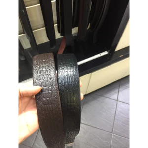 Dây Da Thắt Lưng Tự Động D12, D13 Đen - Nâu