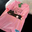 Áo thun chất cotton su form rộng tay lỡ - mèo lazy