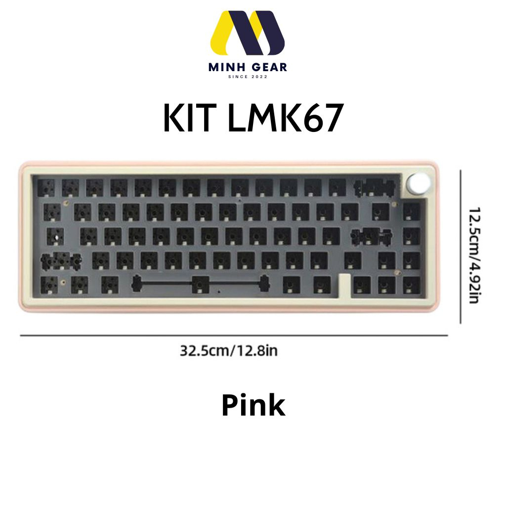 Kit Bàn Phím Cơ LMK67 RGB mạch xuôi kết nối 3 chế độ | Shopee Việt Nam