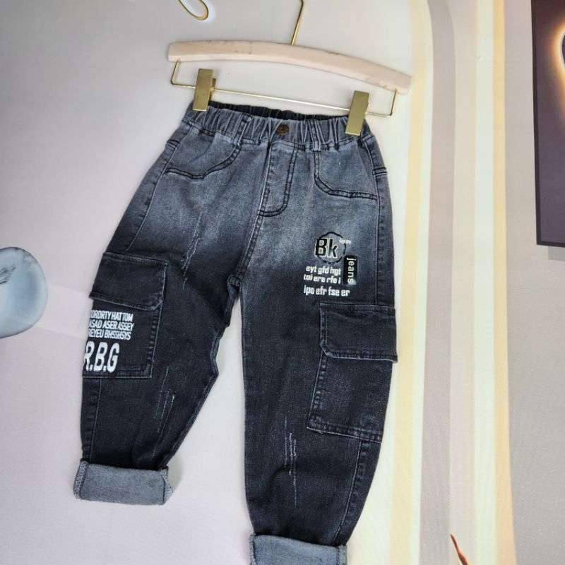 Quần bò quần jean trẻ em từ 20-33kg chất mềm mặc dễ chịu