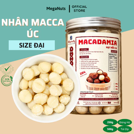 Nhân hạt macca Úc sấy nguyên hạt/ hạt vỡ loại 1