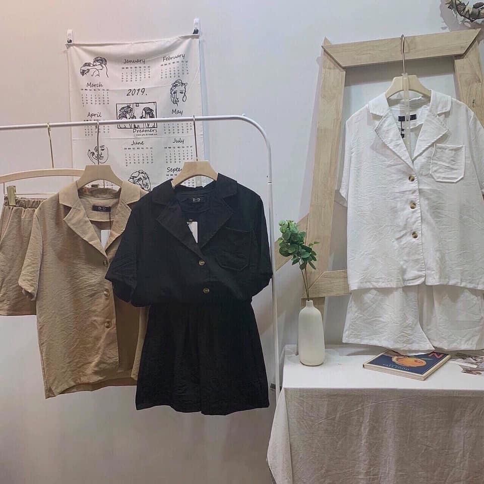 Set Đũi Áo Cộc Tay Quần Ngắn Mùa Hè Mát