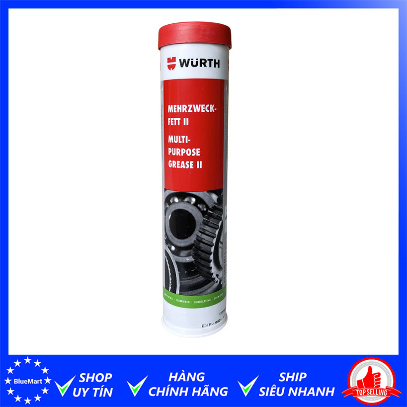 Mỡ Bò Gốc Lithium Wurth MultiPurpose Grease II 400g Shopee Việt Nam
