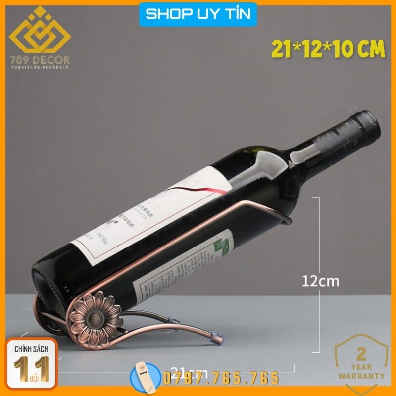 Kệ Đỡ Chai Rượu Vang Để Bàn Sang Trọng | Shopee Việt Nam