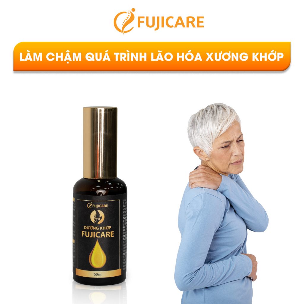 Combo 2 dưỡng Khớp Fujicare jindo 50ml tác dụng hết đau xương, tê thấp, đau cơ thể, tăng sức mạnh gân cốt FJC
