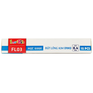 Bút lông kim Smartkids Dino FL03 (0.4mm) mực tím, mực xanh dành cho bé tiểu học (1 cây)