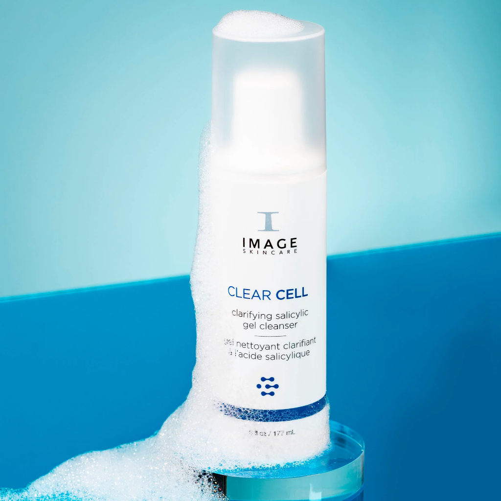 Ảnh Gel rửa mặt Image Clear Cell Salicylic Gel Cleanser 177ml - ajaskinlab 2
