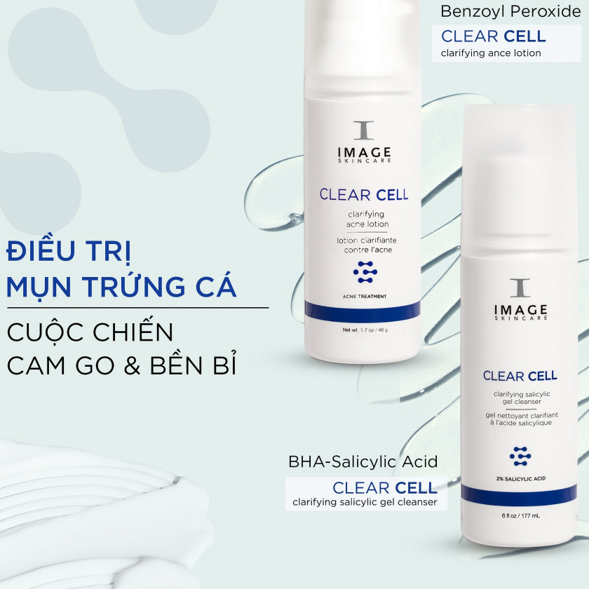 Ảnh Gel rửa mặt Image Clear Cell Salicylic Gel Cleanser 177ml - ajaskinlab 3