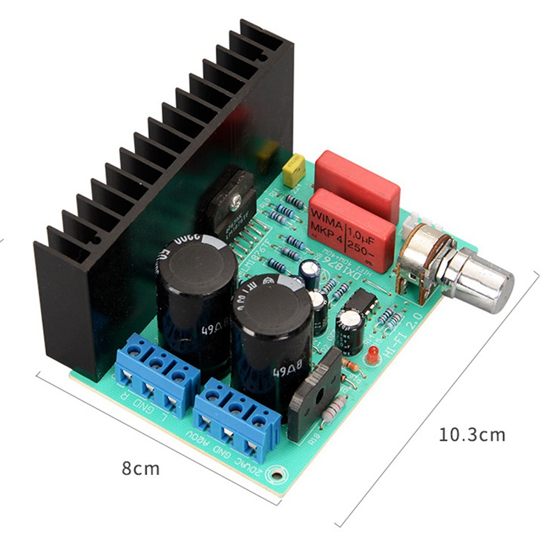 Mạch khuếch đại công suất LM1876 công suất 30W + 30W Class AB chuyên ...