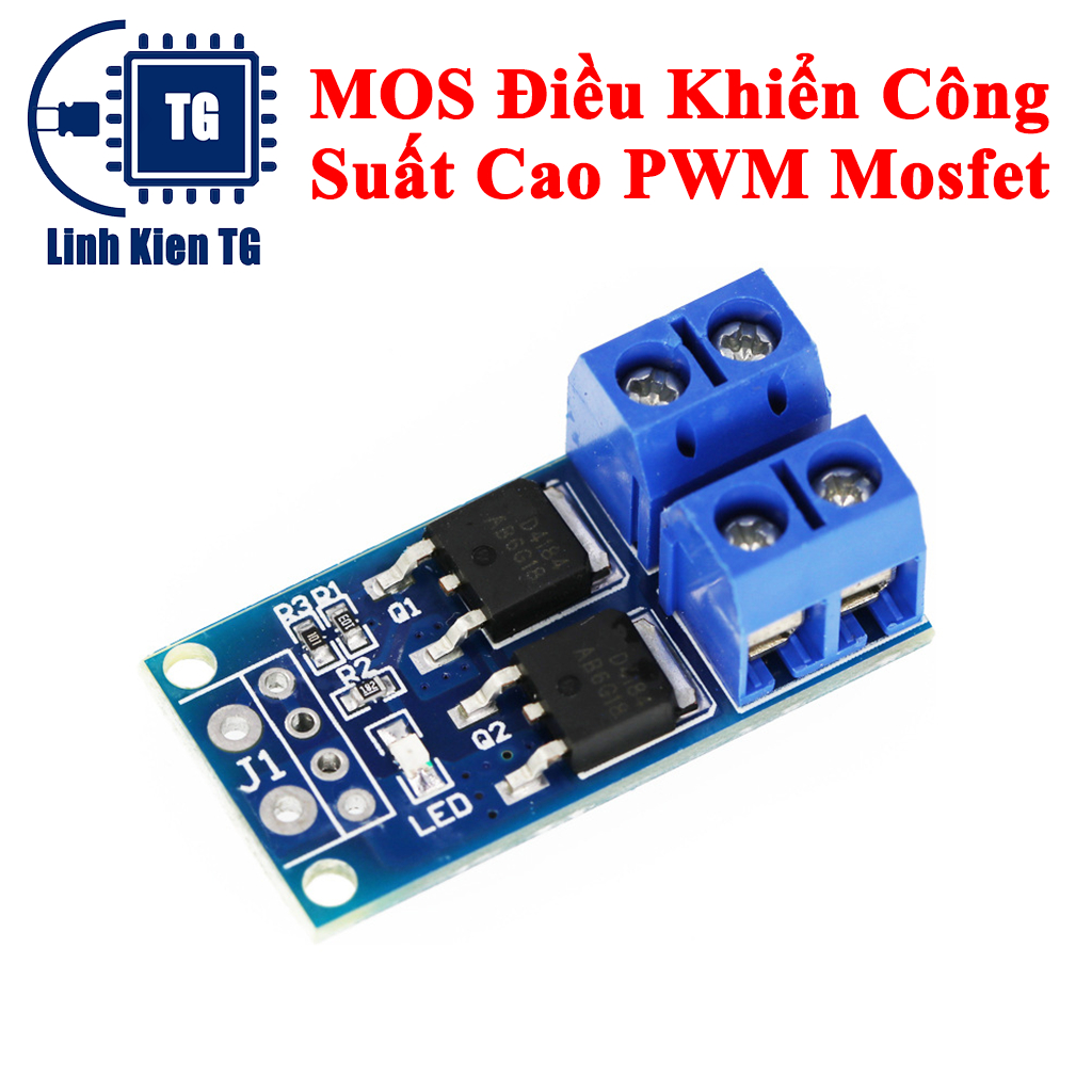 Mô Đun MOS Điều Khiển Công Suất Cao PWM Mosfet 5-36V 15A 400W (XY-MOS ...