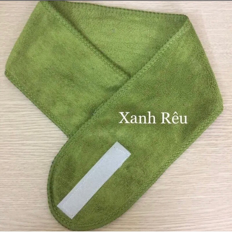 Băng đô quấn tóc có miếng dán dùng cho spa