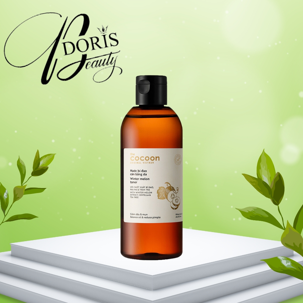Bigsize - Nước bí đao cân bằng da (toner) Cocoon giảm dầu và mụn 310ml ...