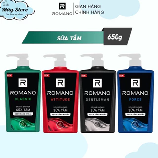 Sữa Tắm Romano hương nước hoa 650g