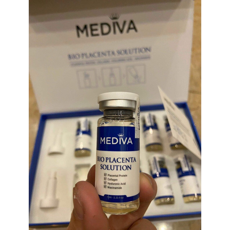 1 lọ tế bào gốc MEDIVA chống lão hoá tổng hợp Collagen tái tạo da
