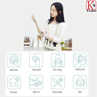 Bịch 30 Bao Tay, Găng Tay Cao Su Làm Bếp Đa Năng, Tái Sử Dụng Nhiều Lần