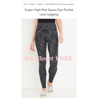 Super High Rise Space Dye Pocket Luxe Legging