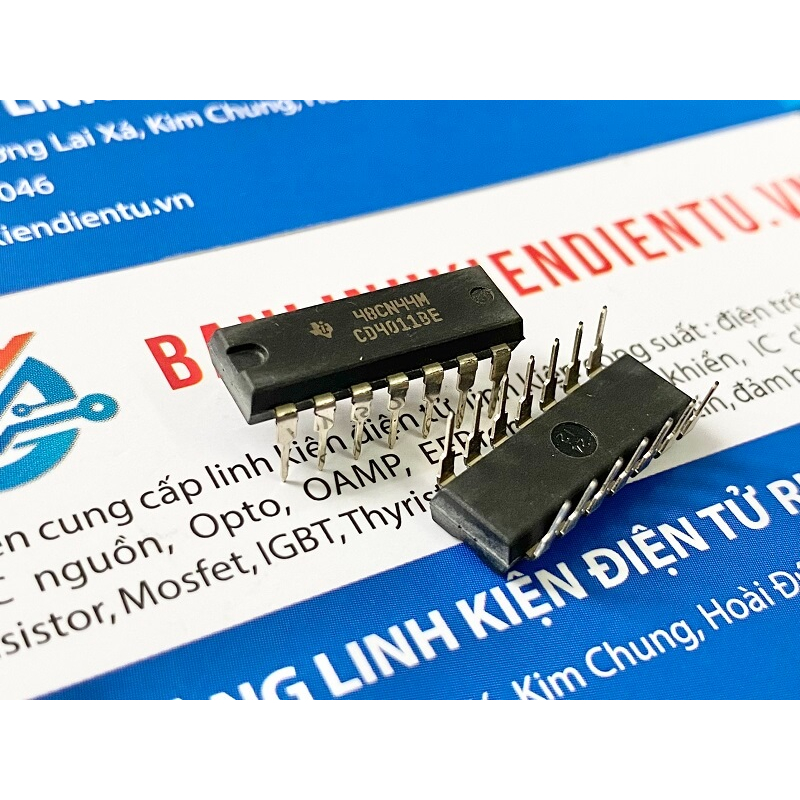 [Combo 5 chiếc] CD4011BE, CD4011 IC Chuyên Dụng DIP-14 (nhập khẩu ...